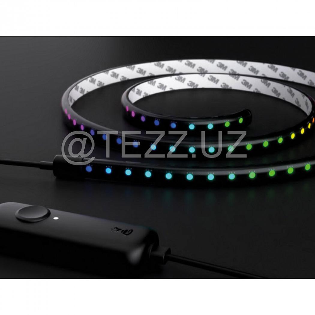 Гирлянда Twinkly Line удлинитель Smart LED подсветка 100 RGB, BT+WiFi, Gen II,  1,5 метра (TWL100ADP-B)