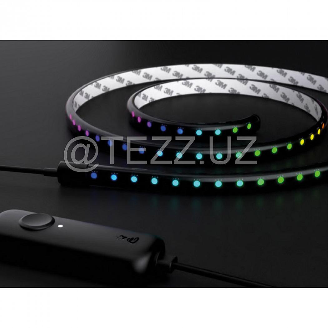 Гирлянда Twinkly Line Smart LED подсветка 100 RGB, BT+WiFi, Gen II,  1,5 метра (TWL100STW-BEU)