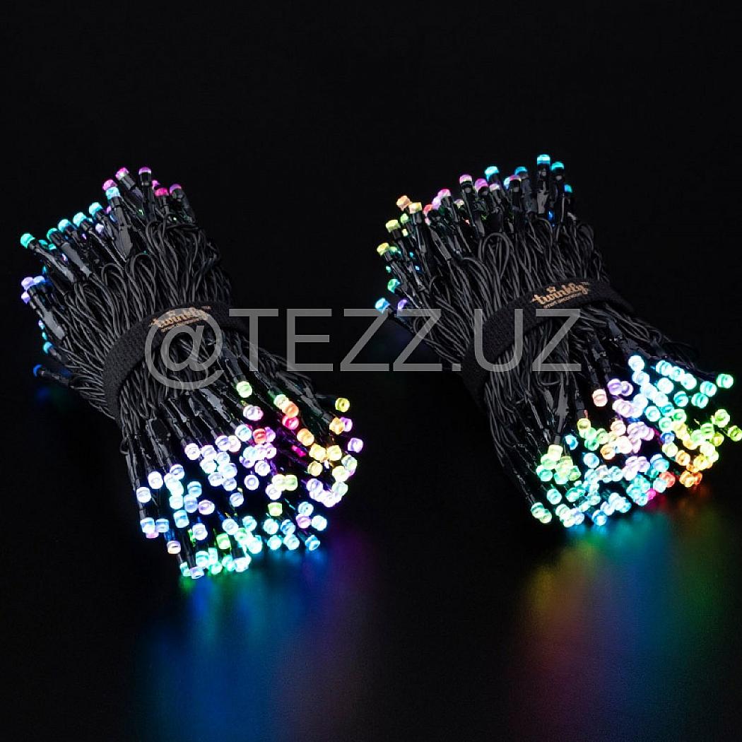 Гирлянда Twinkly Strings RGB 400, светодиодная Smart LED, BT+WiFi, Gen II, 32 метра (TWS400STP-BEU)