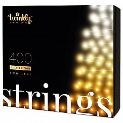 Гирлянда  Twinkly Strings AWW 400, светодиодная Smart LED, BT+WiFi, Gen II, 32 метра (TWS400GOP-BEU)